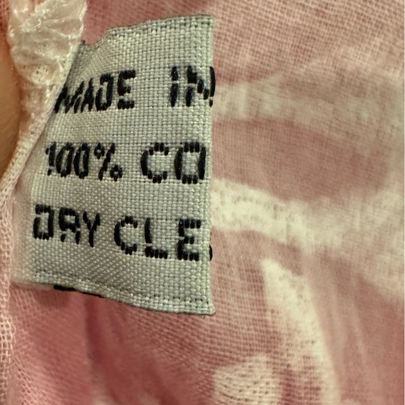 Juliet Dunn Shadow Flower Ombré Tie Dye Dress - Pink Size Medium / Large NWOT - Picture 10 of 11